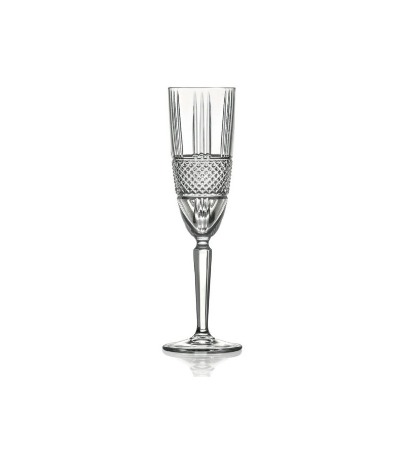 Brillante 190ml Champagne Flute Glass RCR ( 26968020006) (12)