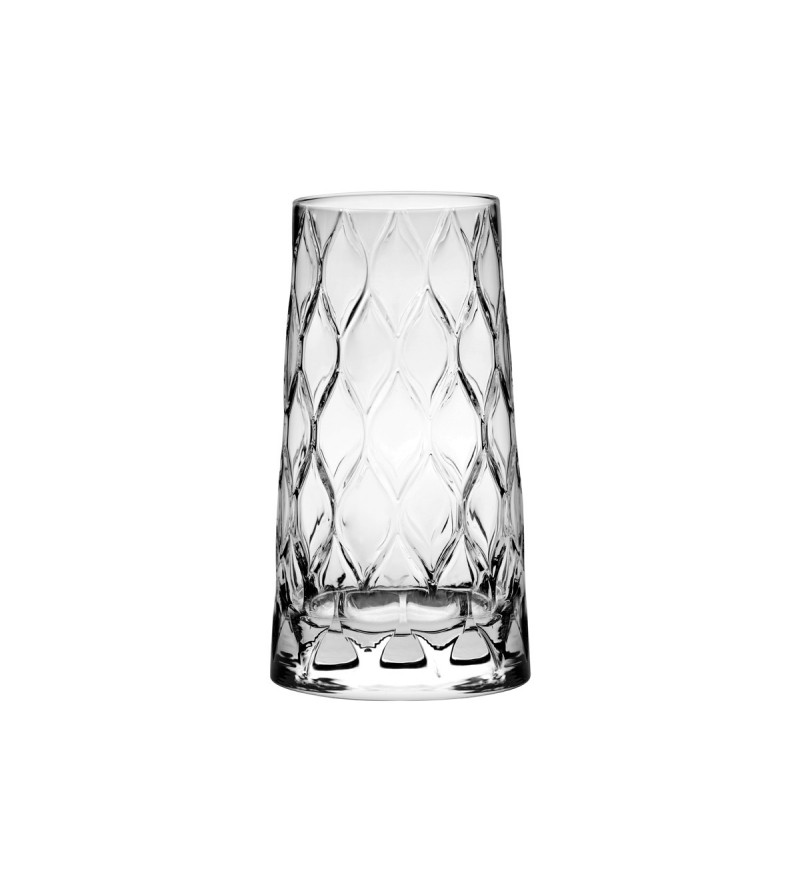 Pasabahce 450ml Leafy Longdrink Glass (6)
