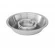 Ashtray 135mm Stainless Steel Double Well (10)