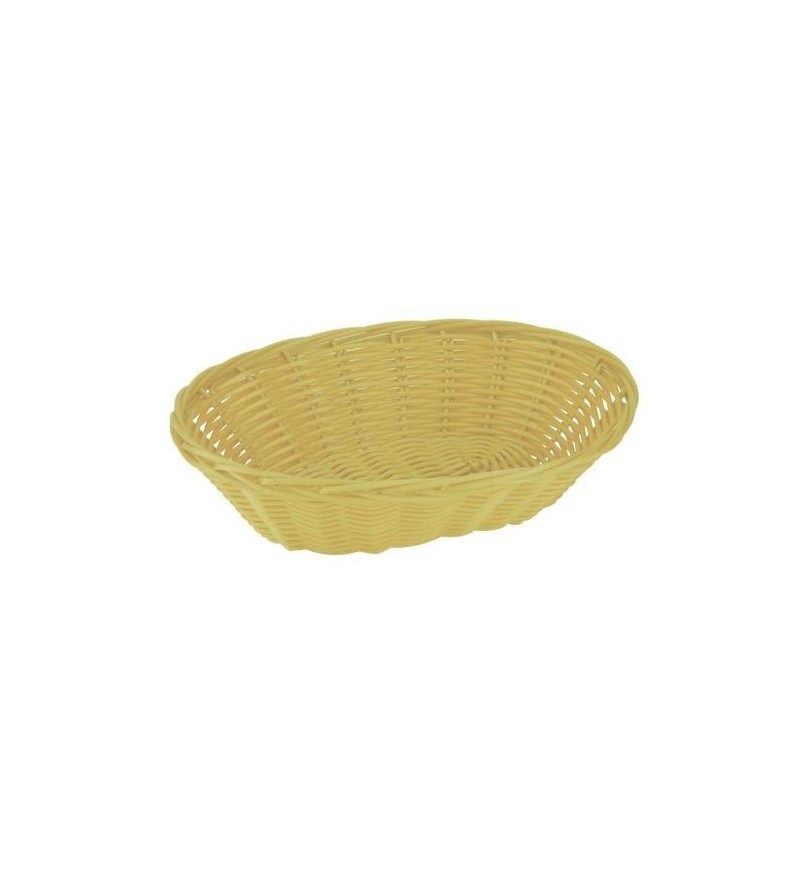 Bread Basket Oval 230x180x60mm Polyprop