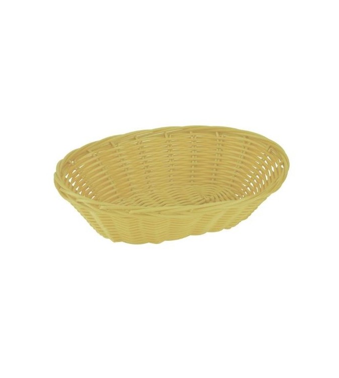 Bread Basket Oval 230x180x60mm Polyprop