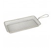 Service Basket 390 x 25mm Stainless Steel Rectangular Moda Brooklyn