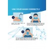 How to wear a mask