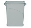 Rubbermaid 60L Slim Jim Grey