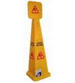 Edco Large Pyramid "Caution Wet Floor Sign" (6)