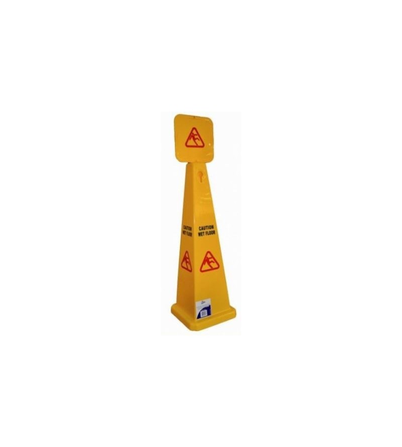 Edco Large Pyramid "Caution Wet Floor Sign" (6)