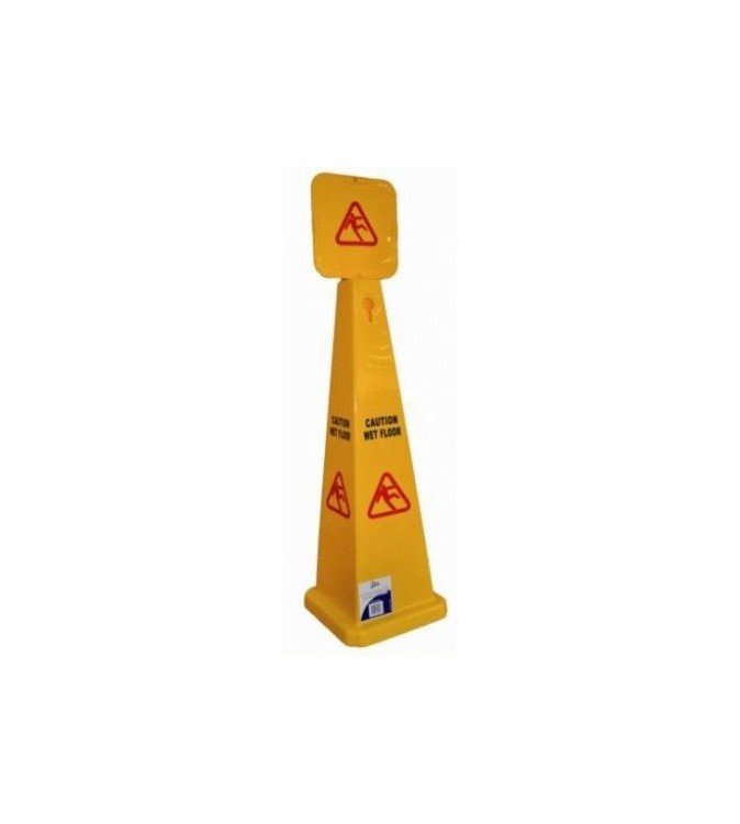 Edco Large Pyramid "Caution Wet Floor Sign" (6)