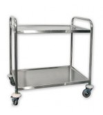Trolley 710x405x825mm 2-Tiers Extra Heavy Duty Stainless Steel