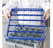 Chef Inox 500x500x45mm Wash Rack Extender 25 Compartment Blue