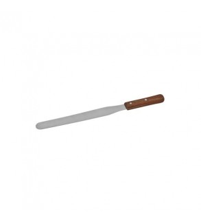 Spatula / Pallet Knife 250mm S/S Straight Wood Handle
