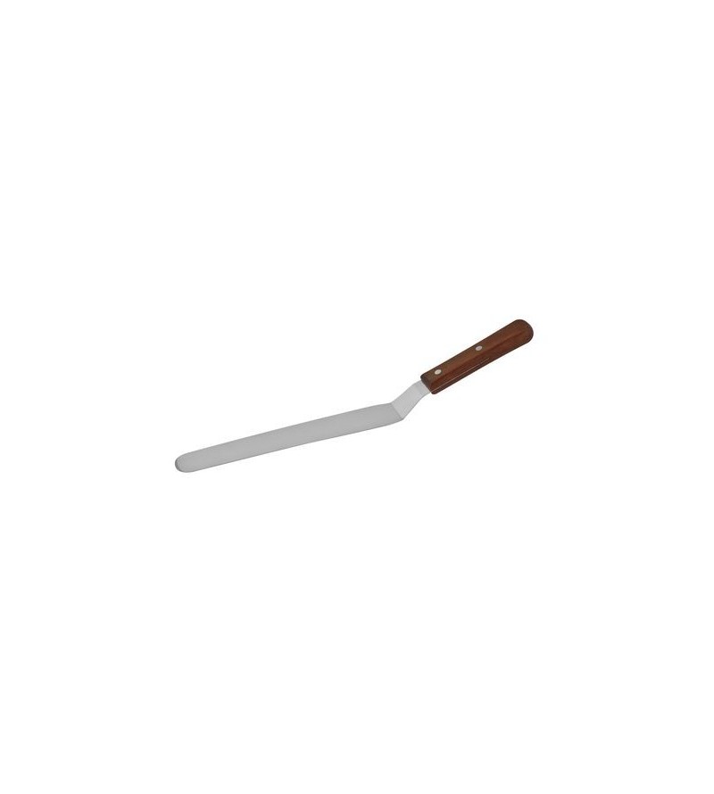 Spatula-Pallet Knife 300mm Cranked Wood Handle