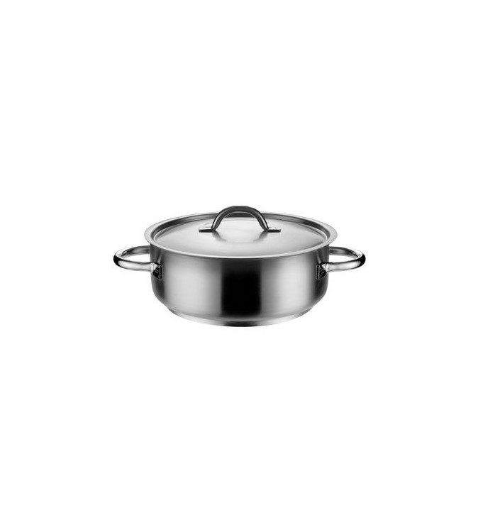 Pujadas 10L Stainless Steel Casserole w/Cover 300x125mm