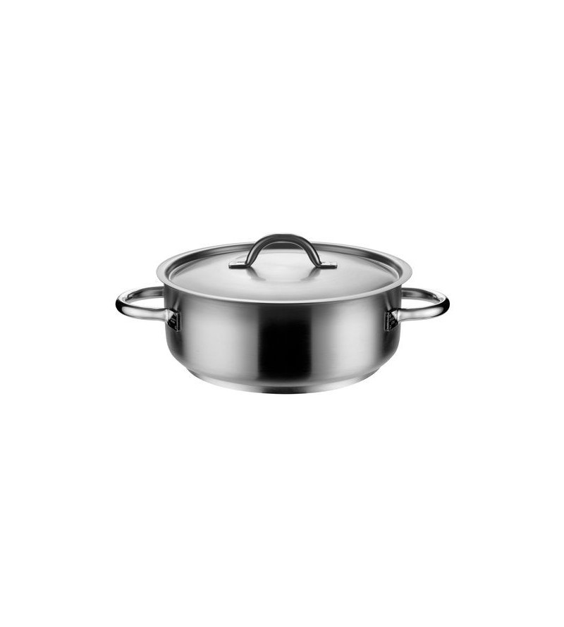 Pujadas 19.5L Stainless Steel Casserole w/Cover 400x155mm