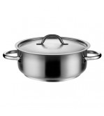 Pujadas 27L Stainless Steel Casserole w/Cover 450x170mm