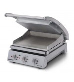 Roband Grill Station 8 Slice Ribbed Top Plate Smooth Bottom Plate