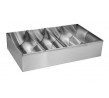 Cutlery Box 4-Comp Stainless Steel
