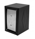 Napkin Dispenser 130x95x115mm "D" Fold Black
