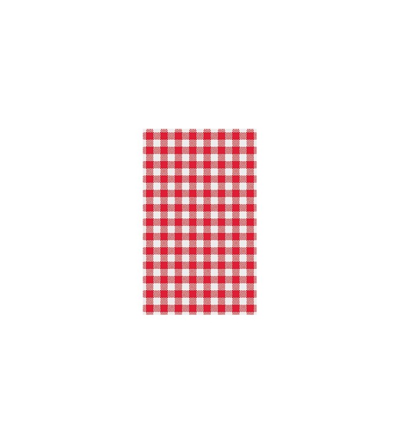 Moda Greaseproof Paper Gingham Red 190x310mm (200)