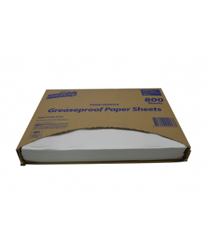Cast Away Greaseproof Sheets Half 330 x 410mm (800)