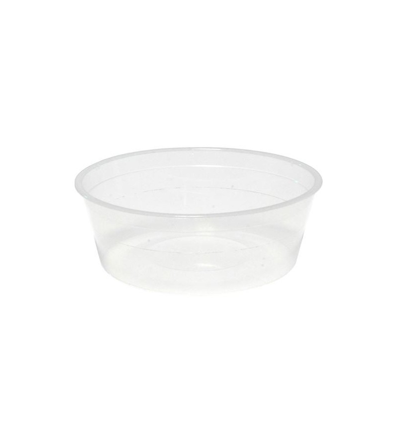 Capri 70ml / 73x30mm Dipping Sauce Container Plastic Clear (1000)