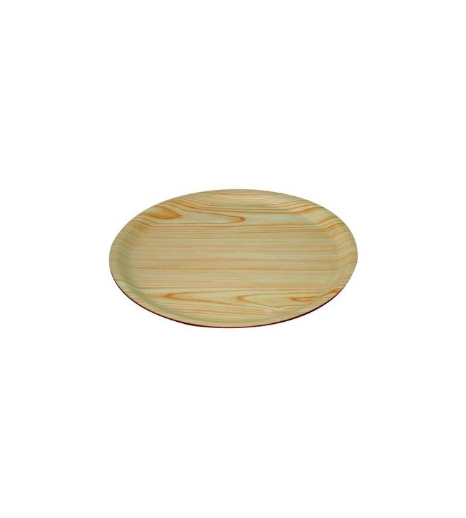 Wood Tray 370mm Round Birch