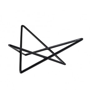 Ryner 260 x 230 x 100mm Star Riser Non-Slip Black