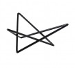 Ryner 260 x 230 x 100mm Star Riser Non-Slip Black