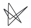 Ryner 265 x 230 x 150mm Star Riser Non-Slip Black