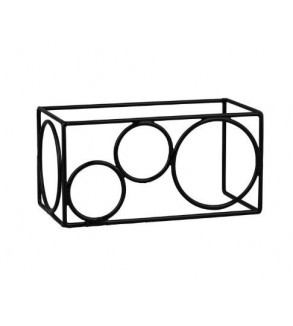 Ryner 315 x 255 x 160mm Rectangular Riser Non-Slip Black