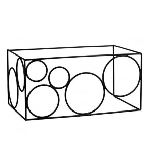 Ryner Melamine 515x310x255mm Rectangular Riser Non Slip Black
