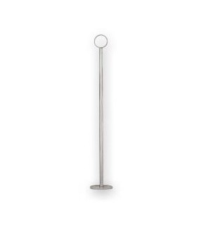 Chef Inox 300mm Ring Table Number Stand Chrome
