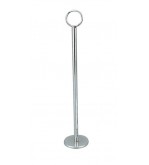 Chef Inox 380mm Ring Table Number Stand Chrome