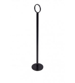 Chef Inox 300mm Ring Table Number Stand Matt Black