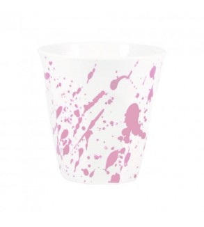 JAB 300ml Gelato Splash Tumbler Pink / White (12)