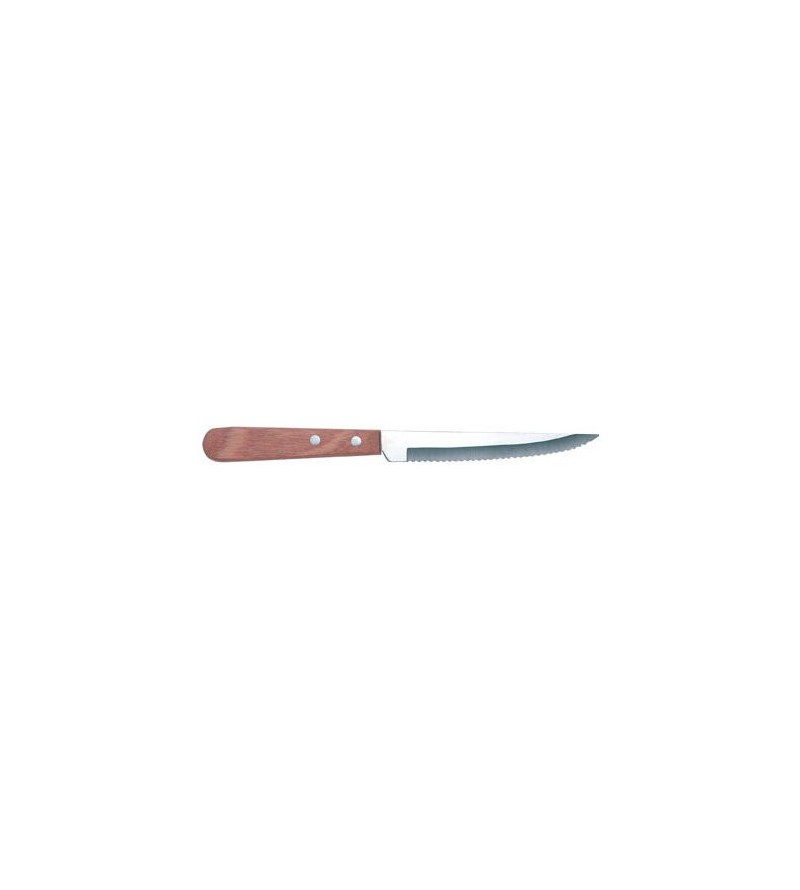 Chef Inox Steak Knife Stainless Steel Pakkawood Handle (12)