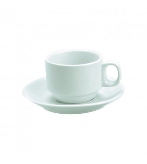 Stackable Cup 225ml White Vitroceram (48)