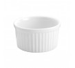 Souffle Dish 1100ml / 176x83mm White Vitroceram