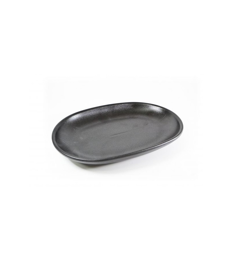 Tablekraft 305x210x36mm Serving Platter Black