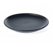 Tablekraft 270x30mm Round Coupe Plate Black