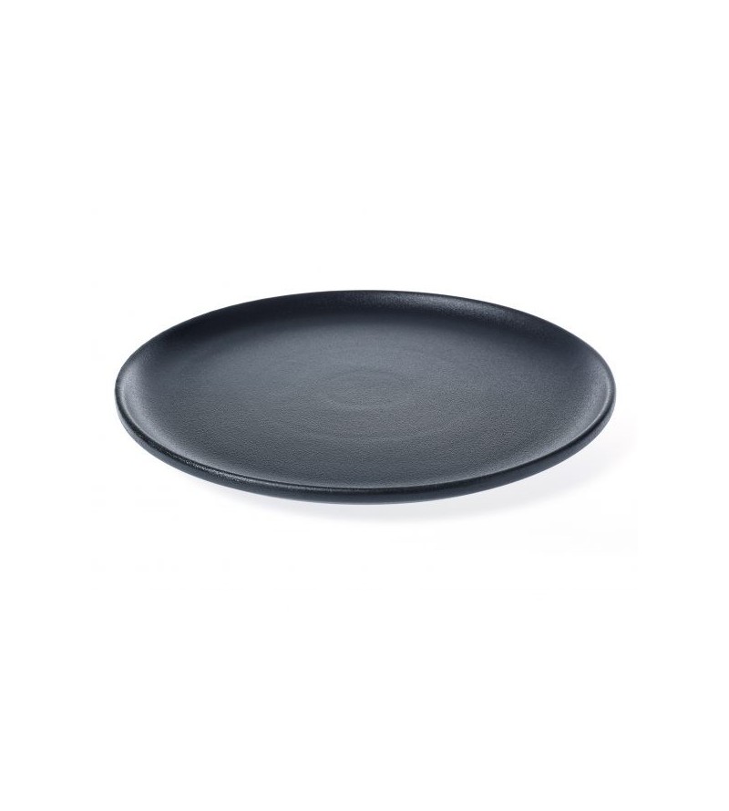 Tablekraft 330x27mm Round Pizza Plate Black