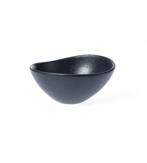 Tablekraft 450ml / 170x138x74mm Triangular Bowl Black