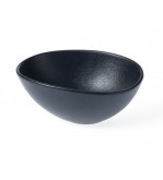 Tablekraft 1230ml / 210x140x90mm Triangular Bowl Black