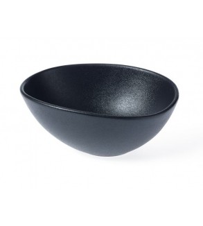 Tablekraft 1230ml / 210x140x90mm Triangular Bowl Black (3)
