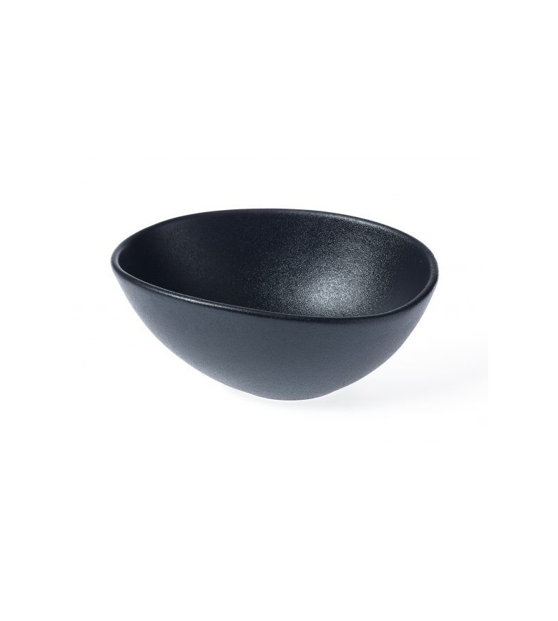 Tablekraft 1230ml / 210x140x90mm Triangular Bowl Black