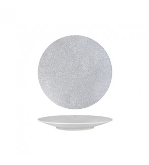 Luzerne 205mm Round Coupe Plate Zen Grey Web
