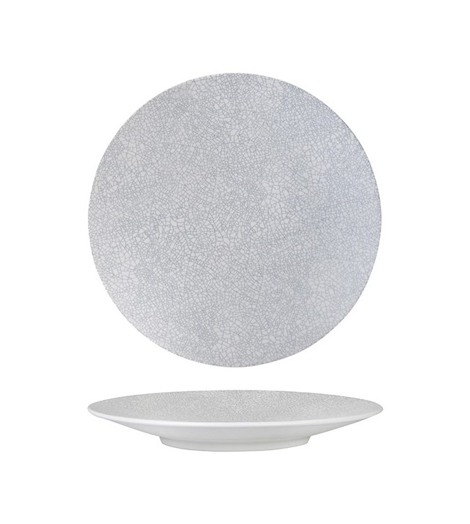 Luzerne 310mm Round Coupe Plate Zen Grey Web