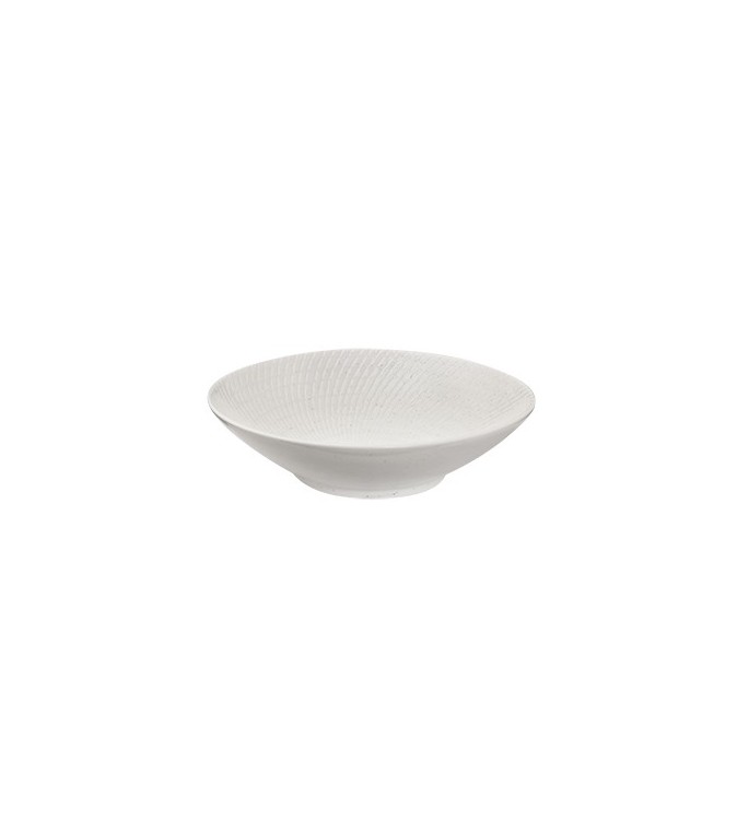 Luzerne 860ml / 210x59mm Round Bowl Zen White Swirl