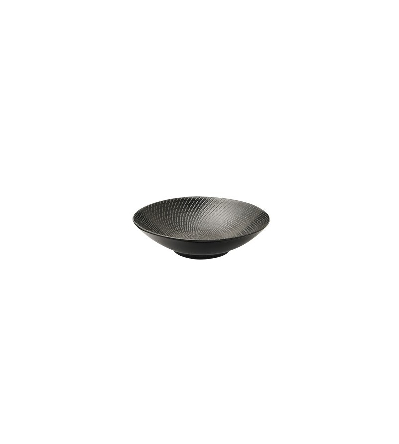 Luzerne 530ml / 190x50mm Round Bowl Zen Black Swirl