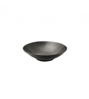 Luzerne 860ml / 210x59mm Round Bowl Zen Black Swirl (4)
