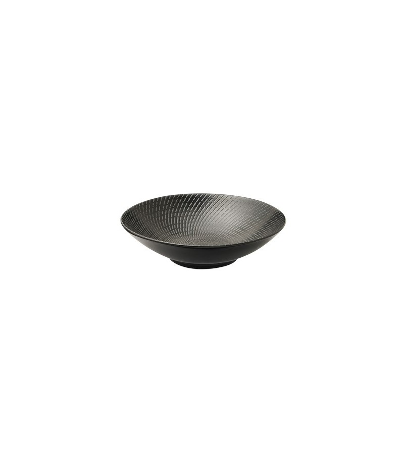 Luzerne 1200ml / 240x67mm Round Bowl Zen Black Swirl